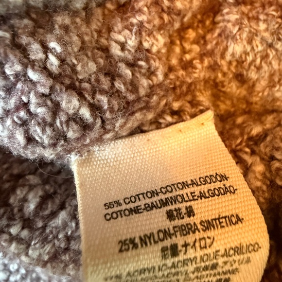 Free People Women’s Cable Knit Sweater Light Purple Size S - Picture 5 of 8